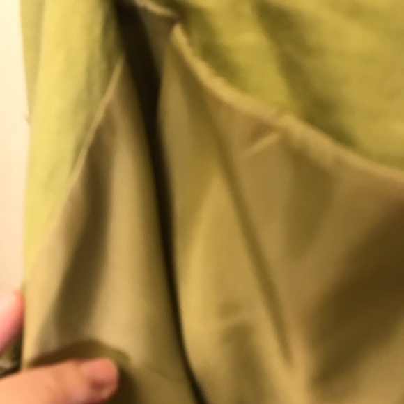 Larry Levine Moss Green Loose Capri Pants - Picture 4 of 6